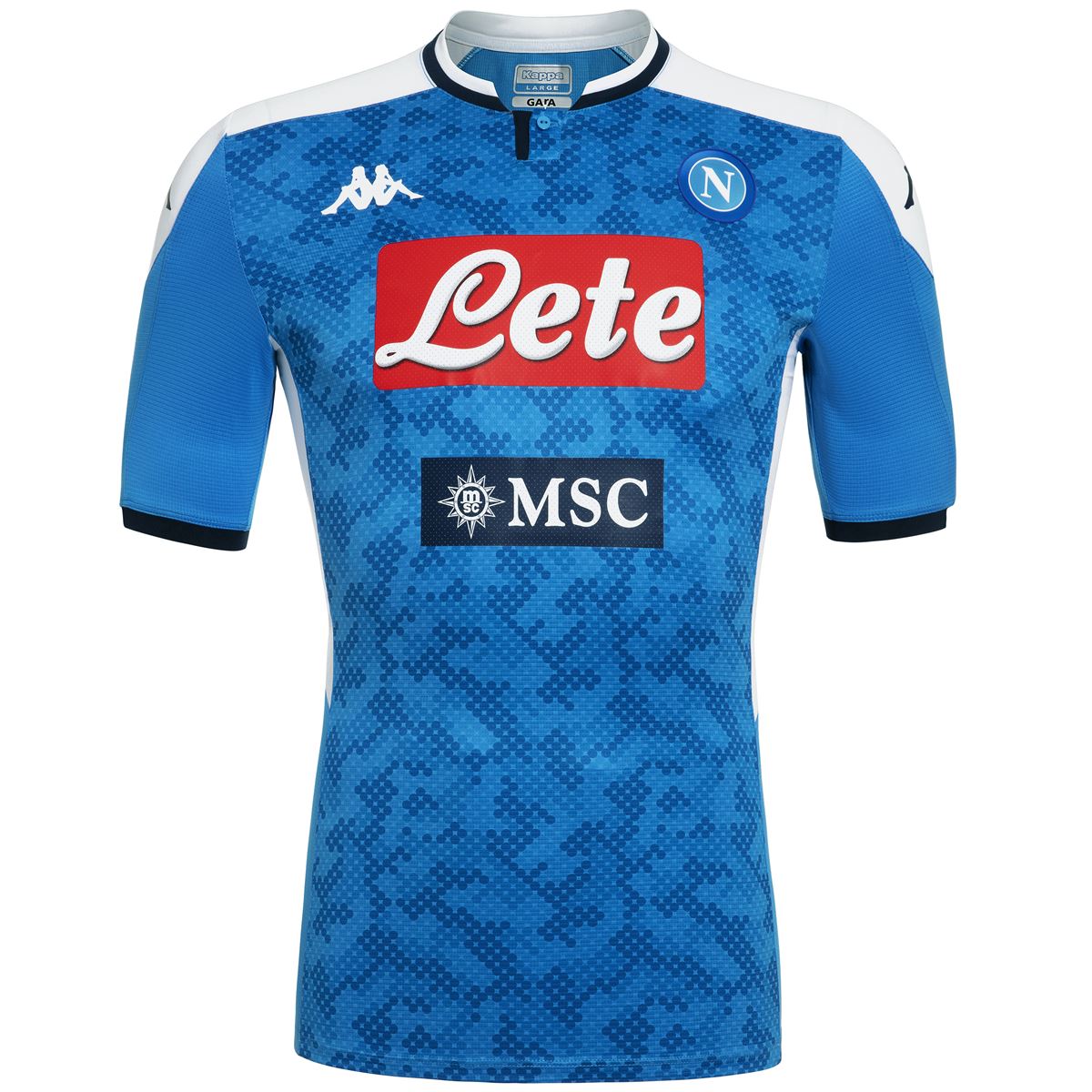 TFC Football - KAPPA KOMBAT PRO 19/20 NAPOLI HOME MATCH JERSEY