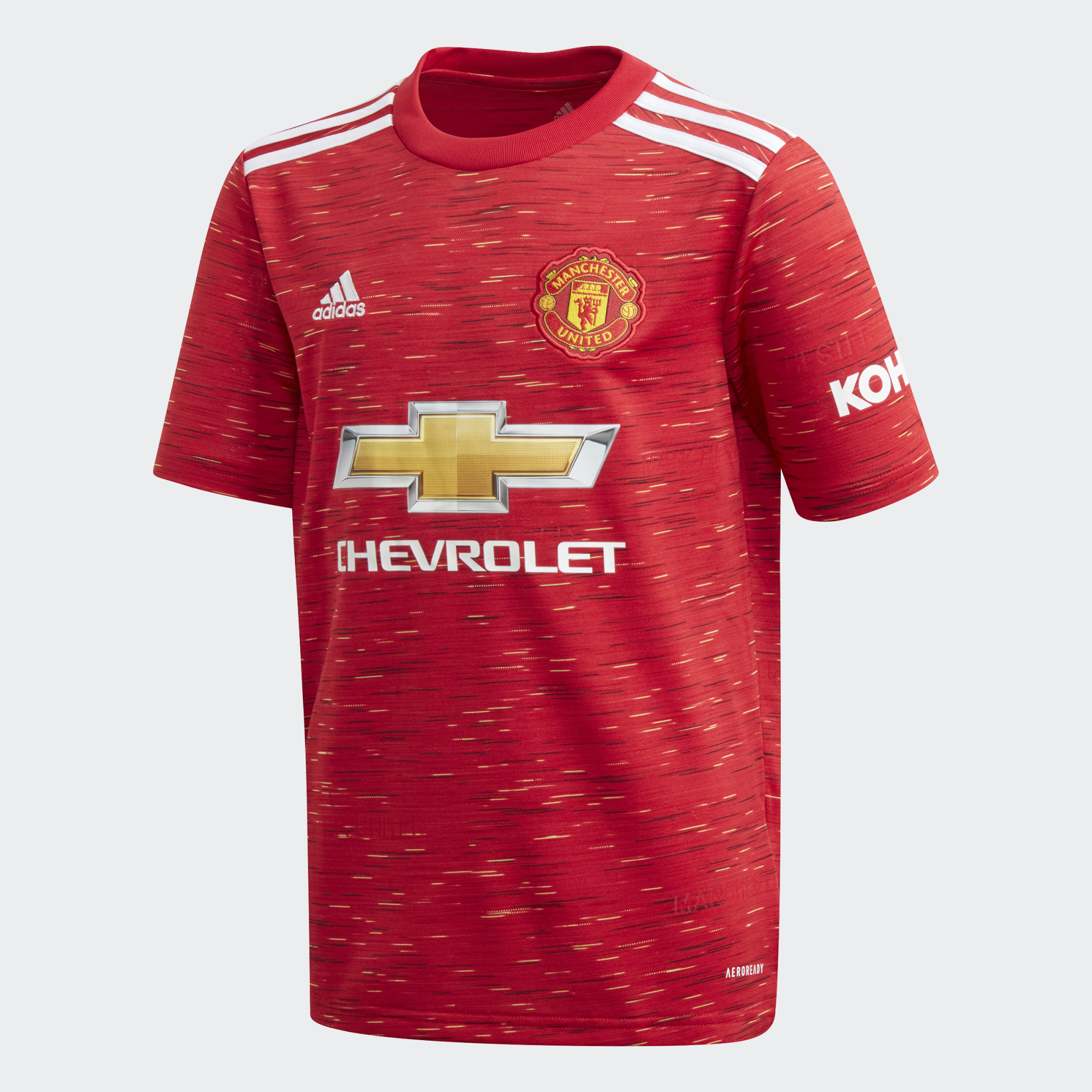 TFC Football - ADIDAS KIDS MANCHESTER UNITED 20/21 HOME JERSEY