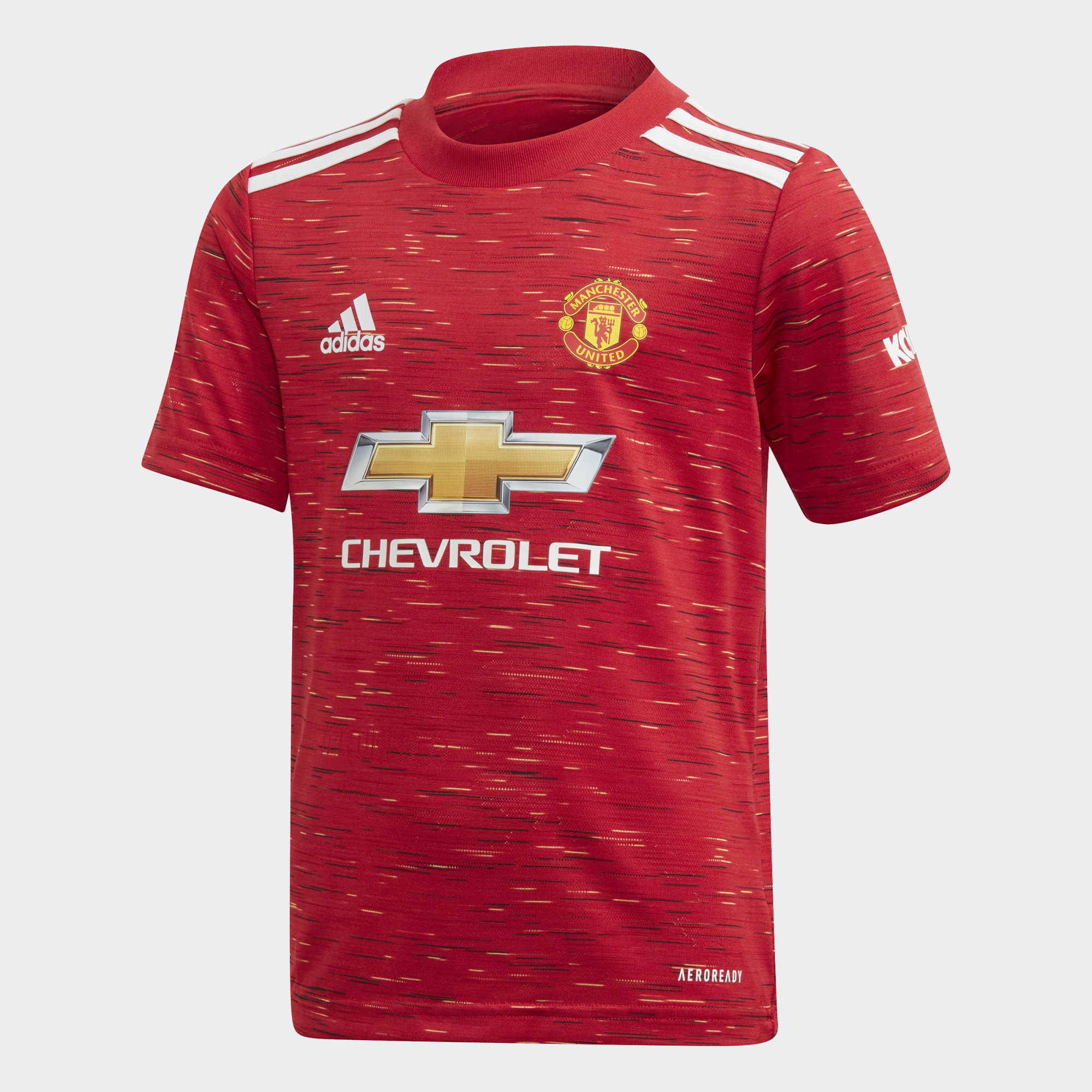 TFC Football - ADIDAS YOUTH MANCHESTER UNITED 20/21 HOME MINI KIT JERSEY
