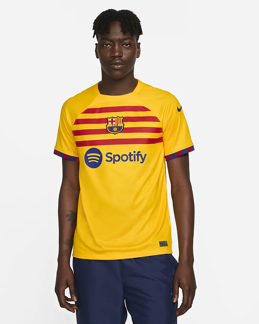 TFC Football - NIKE FC BARCELONA 22/23 4TH JERSEY