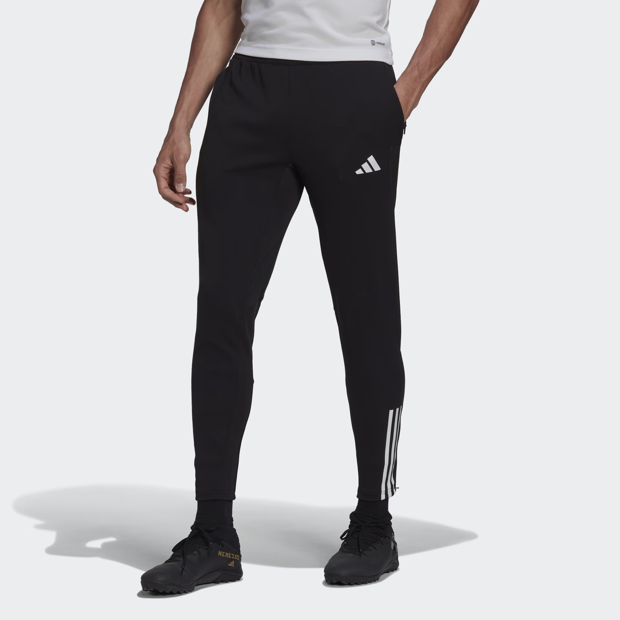 adidas Mens 3-Stripe Sereno 19 Training Pants, Black India | Ubuy